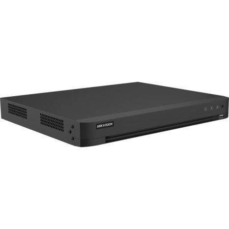 DVR Hikvision AcuSense 32 canale 3K/5MP Lite iDS-7232HQHI-M2/XT, compresie H.265 Pro+, recunoastere faciala 4-ch, protectie perimetru 16-ch, tehnologie AcuSearch, suport 40 canale IP, 2 sloturi HDD, Audio bidirectional - Img 3