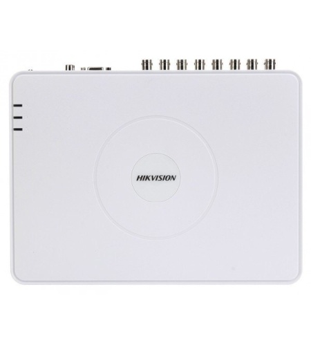 DVR HikVision Mini 1U 16 canale iDS-7116HQHI-M1/S, Tehnologie AcuSense Deep Learning, Rezolutie 3K Lite/5MP Lite, Compresie H.265 Pro+, Audio prin coaxial, Motion Detection 2.0, Protectie perimetrala, 24 canale IP - Img 3