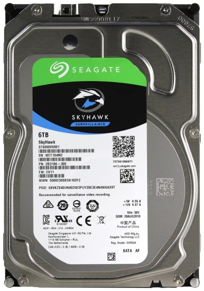 Hard disk 6TB Seagate Surveillance ST6000VX0001 pentru sisteme de securitate, format 3.5 inch, interfata SATA 3, 7200 RPM, buffer 128MB, optimizat pentru inregistrare video continua 24/7 si fiabilitate crescuta DVR - Img 7