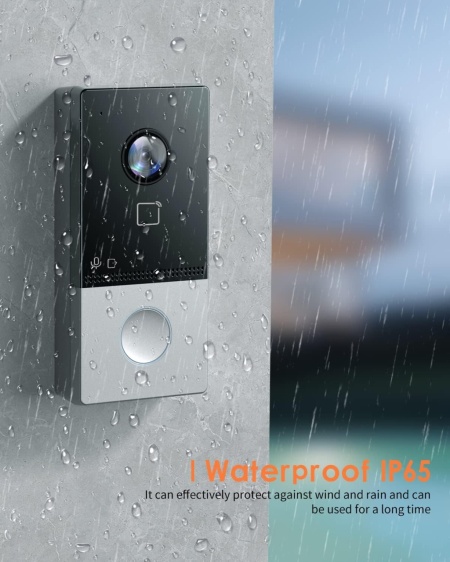 Kit Videointerfon IP HikVision pentru o familie cu Wi-Fi DS-KIS603-P - Img 5