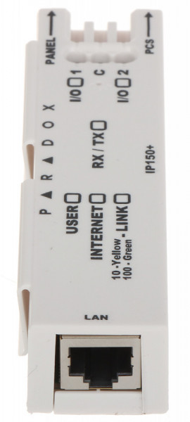 Modul de comunicatie IP Paradox IP150+, suporta aplicatia Insite GOLD, BabyWare si InField, 2 intrari/iesiri programabile, raportare email cu suport SSL, DHCP, criptare MD5 si RC4, firmware upgrade cu mod fail-safe - Img 4