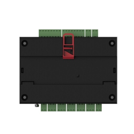 Modul extensie control 2 usi Hikvision DS-K2M002X, comunicare RS-485 (OSDP) sau Wiegand, montaj pe sina DIN, suporta incarcare baterie backup, indicatori LED status alimentare/comunicare/usa, gestionare securizata - Img 4