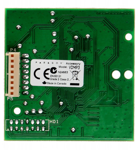 Modul vocal comunicare Paradox VDMP3, raportare prin mesaje inregistrate, meniu ghidat vocal, armare/dezarmare la distanta prin telefon, control PGM, compatibil EVO, Spectra SP, Magellan MG5050 si MG5075 - Img 2