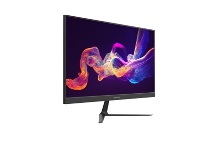 Monitor FHD Hikvision DS-D5024F2-BV2S, VA 178° ultra-wide, 1920×1080, 100Hz, ultra-thin border, 3D noise reduction, low blue light, HDMI/VGA, difuzor incorporat, suport VESA perete - Img 3