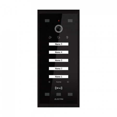 Panou Electra exterior video Home pentru 5 Familii - SMART G3 VPM.05S03.ELBH4