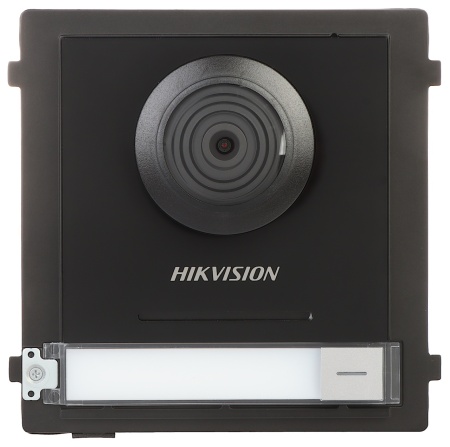 Post exterior videointerfon modular IP HikVision DS-KD8003-IME1/EU, camera 2MP Full HD, lentila Fish-eye 180°, iluminare IR, 1 buton apel, 2 relee comanda yala, alimentare PoE/12V, protectie IP65, configurare facila - Img 6