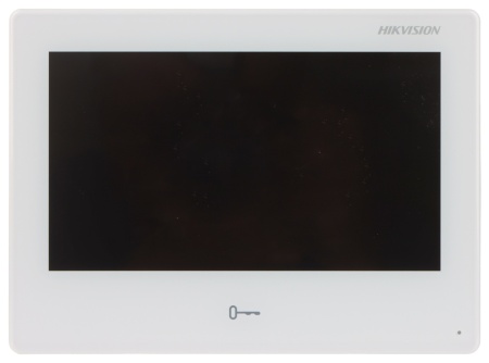 Post interior videointerfon IP HikVision Ultra Series DS-KH9310-WTE1, ecran tactil 7 inch, sistem Android, integrare aplicatii third-party, Wi-Fi, Hik-Connect inclus, management sistem alarma, vizualizare camere live - Img 2