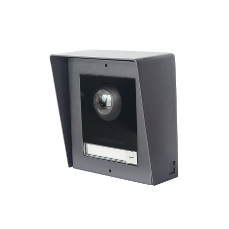 Protectie ploaie HikVision pentru 1 modul DS-KABD8003-RS1/S, material otel inoxidabil, montaj aparent, compatibil cu post exterior modular DS-KD8003-IME1/IME2, design ergonomic, accesoriu interfonie profesionala - Img 5