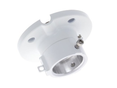 Suport montaj incastrat in tavan HikVision DS-1663ZJ pentru camere Speed Dome PTZ, material aliaj de aluminiu, culoare Hikvision White, design discret tip in-ceiling, rezistenta structurala ridicata, instalare interior - Img 2