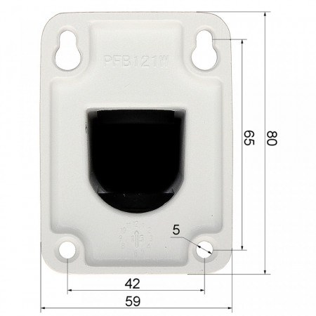Suport perete camera supraveghere Dahua PFB121W, material aliaj de aluminiu, unghi inclinare reglabil -60 pana la 0 grade, rotatie 360 grade, sarcina maxima 1kg, rezistenta la temperaturi extreme, montaj facil si sigur - Img 3