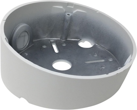 Suport tavan inclinat camera Hikvision DS-1240ZJ, inclinare la 15 grade, fabricat din aliaj de aluminiu, culoare alb (Hikvision White), montaj interior si exterior, rezistent la coroziune - Img 3