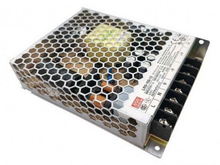 Sursa de alimentare Mean Well LRS-100-12, iesire 12V 8.5A, putere 100W, design ultra-subtire 30mm, functionare in conditii extreme de temperatura -40...+85 grade C, ideala pentru automatizari si sisteme LED profesionale - Img 3