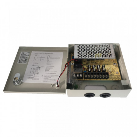 Sursa in comutatie Well 12V 5A PSUP-SO/B-12V60W4CH-WL