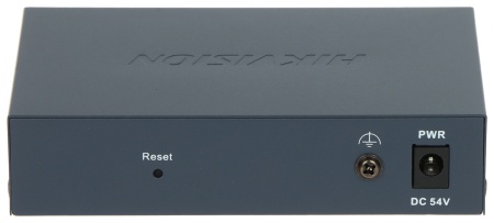 Switch de retea gestionabil HikVision DS-3E1506P-EI/M, 4×Gigabit PoE + 2×Gigabit RJ45, buget PoE 45 W, suport VLAN 802.1Q, PoE watchdog pentru restart camere nefunctionale, STP/RSTP prevenire bucle, detectie cablu, PoE pana la 300 m si protectie supratens - Img 3