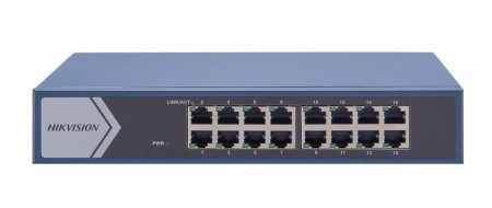 Switch HikVision 16 porturi Gigabit cu web interface DS-3E1516-EI