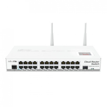 Switch MikroTik Cloud 24xGigabit 1x SFP RouterOS L5 CRS125-24G-1S-2HnD-IN