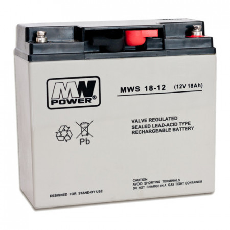 Acumulator MW Power 12V 18Ah MWS12-18