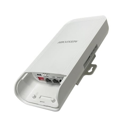 Bridge wireless outdoor 5GHz HikVision DS-3WF02C-5AC/D 867 Mbps 802.11ac, transmisie pana la 5 km, antena incorporata 12 dBi 2x2 MIMO, management topologie vizualizat, PoE input &amp; output, Plug and Play - Img 3