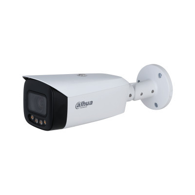 Camera Dahua IP 8MP IR 60m Audio bidirextional Full-color Fixed-focal Warm LED Bullet IPC-HFW5849T1-ASE-LED-0280B