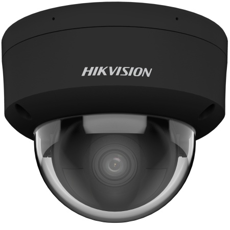 Camera de supraveghere IP Dome 8MP Powered by Darkfighter Hikvision AcuSense DS-2CD2186G2H-ISU(EF) Black
