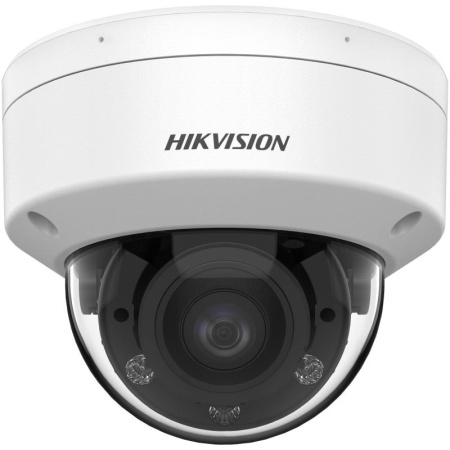 Camera supraveghere analogica Hikvision dome 2 MP DS‑2CE50DF3T‑VPLSE(2.8mm), Smart Hybrid Light ColorVu cu iluminare flexibila, WDR 130 dB, 3D DNR, lumina alba/IR pana la 40 m, audio pe coaxial cu microfon, IP67 si IK10 - Img 3
