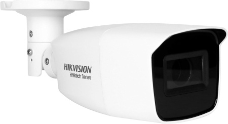Camera supraveghere analogica HikVision HiWatch bullet 2MP HWT-B320-VF, lentila varifocala manuala 2.8-12mm, EXIR 2.0 IR 40m, 4 in 1 TVI/AHD/CVI/CVBS, protectie IP66, rezolutie 1080p, senzor CMOS, carcasa metalica, zi/noapte - Img 3