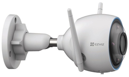 Camera supraveghere exterior EZVIZ 3MP CS-H3-R100-1H3WKFL Quad HD, carcasa metalica, detectie AI persoane si vehicule, vedere nocturna color, aparare activa cu sirena si flash, audio bidirectional, Wi-Fi, slot card, IP67 - Img 3