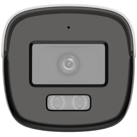 Camera supraveghere HikVision Bullet 2MP DS-2CE12DF3T-LSE(2.8mm), Turbo HD ColorVu, Smart Hybrid Light (IR 40m, Lumina Alba 40m), 130 dB True WDR, Audio over Coax (microfon incorporat), protectie IP67, imagine color 24/7, PoC, carcasa metalica - Img 3