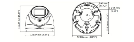 Camera supraveghere Hikvision Dome 5MP HWT-T350-Z, rezolutie 2560x1944, lentila varifocala motorizata 2.7-13.5mm, iluminare IR 40m, semnal selectabil TVI/AHD/CVI/CVBS, protectie IP67, carcasa metalica rezistenta - Img 6
