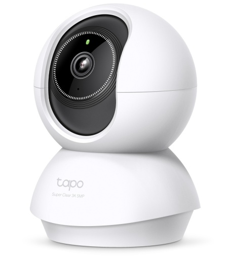 Camera supraveghere interior Wi‑Fi TP‑Link Tapo C200C, 2MP Full HD, lentila 4mm, unghi 93°, rotatie 360°/110°, IR 12m, microfon/difuzor bidirectional, sirena 93dB, microSD, detectie AI, RTSP/ONVIF, control vocal - Img 2