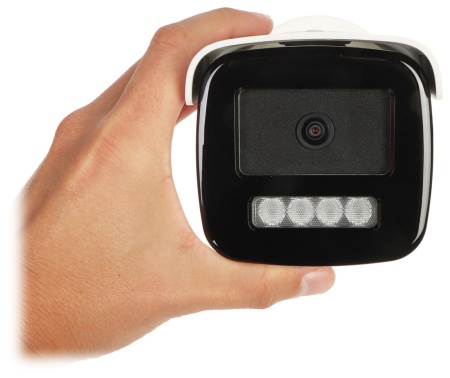 Camera supraveghere IP Hikvision bullet 8MP DS‑2CD2T83G2‑LIS2U/SL(2.8mm), AcuSense detectie persoane/vehicule cu deep learning, Smart Hybrid Light, audio bidirectional dual‑microfon, WDR 120 dB, H.265+, alarma strobe, microSD pana la 512 GB, IP67 - Img 3