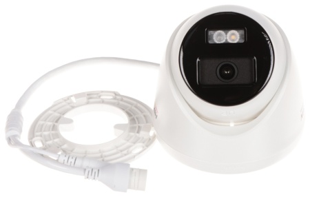 Camera supraveghere IP HikVision ColorVu Turret 5MP DS-2CD1357G0-L(2.8mm), Rezolutie Super HD, Imagine color 24/7, Performanta excelenta in lumina slaba, Compresie H.265+, Protectie IP67, Tehnologie avansata de iluminare - Img 2