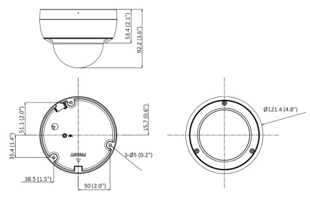 Camera supraveghere IP HikVision Dome 4MP DS-2CD2146G2-ISU(2.8mm)(C), AcuSense, DarkFighter, microfon incorporat, WDR 120dB, interfata Alarma/Audio, protectie IK10 si IP67, H.265+, clasificare om/vehicul - Img 8