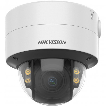 Camera supraveghere IP Hikvision dome 4MP DS-2CD2747G2T-LZS(2.8-12mm)(C), ColorVu 24/7 imagini color, lentila varifocala motorizata, 130dB WDR, clasificare om si vehicul, compresie H.265+, protectie IP67 si IK10, slot microSD - Img 2