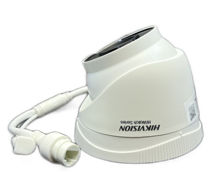 Camera supraveghere IP HikVision turret 4MP HWI-T240HA(2.8mm), HiWatch, detectie om/vehicul MD 2.0, H.265+, IR 30m, WDR 120dB, protectie IP67, microfon integrat, alimentare PoE, carcasa metal/plastic - Img 6