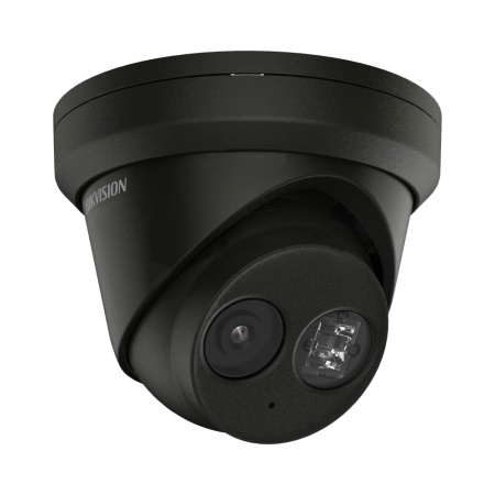 Camera supraveghere IP HikVision Turret 6MP DS-2CD2363G2-IU(2.8mm)(Black), tehnologie AcuSense, Deep Learning, WDR 120dB, microfon dual incorporat, carcasa metalica, culoare neagra, protectie IP67, compresie H.265+ - Img 2