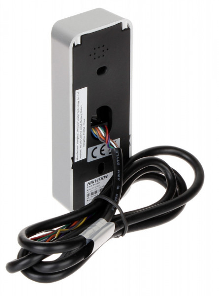 Cititor de carduri HikVision DS-K1107E, suport carduri Mifare si EM, comunicare RS-485, Wiegand si protocol OSDP, protectie IP65 pentru exterior, buzzer incorporat, design slim, ideal pentru sisteme control acces - Img 3