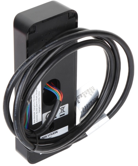 Cititor de carduri HikVision DS-K1802, tehnologie duala Mifare 1 (13.56MHz) si EM (125kHz), tastatura integrata, interfata Wiegand (W26/W34), protectie IP65, beeper incorporat, carcasa PC+ABS, montaj la interior sau exterior - Img 5