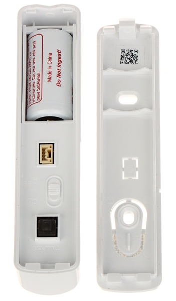 Contact magnetic wireless HikVision DS-PDMC-EG2-WE, detector deschidere usa/fereastra, design subtire (Slim), tehnologie Tri-X 868MHz, configurabil din aplicatie, salt de frecventa anti-bruiaj, montaj rapid, baterie inclusa, AX PRO - Img 4