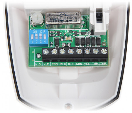 Detector de miscare exterior Paradox DG85, 2x dual PIR, imunitate animale 40kg, 11x11m, 90 grade, procesare APSP, Digital Shield, protectie UV, releu NC si Combus, temperatura -35°C la 50°C, certificare EN Grad 2 - Img 4