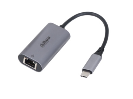 Docking Station USB-C Dahua TC31, USB 3.0 Type-C la RJ45 Gigabit, plug &amp; play, compatibil laptop/tableta/telefon, carcasa metalica pentru disipare caldura, transfer date rapid, DH-TC31 - Img 2