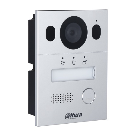 Kit videointerfon hibrid Dahua 2-wire, DHI-KTX01(F), monitor tactil 7" Wi-Fi, post exterior aliaj aluminiu, tehnologie DWDR, iluminare IR, control 2 incuietori, slot card SD, notificari pe mobil, protectie IP65 si IK07 - Img 2
