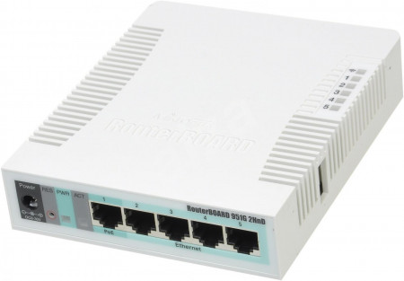 MIKROTIK WIRELESS SOHO GIGABIT AP 5-PORT RB951G-2HND