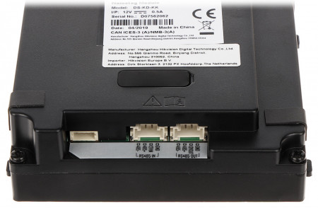 Modul apel cu 6 butoane HikVision DS-KD-KK pentru post exterior modular, etichete nume iluminate, protectie IP65, compensare lumina fundal, instalare facila, ideal pentru blocuri, compatibil seria DS-KD8 - Img 4