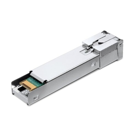 Modul optic SFP TP-Link DS-PMA-C+, fibra monomode 9/125µm, viteza 2488Mbps, TX 1490nm/RX 1310nm, putere TX 3–7dBm, RX -30~-12dBm, distanta 20km, SFP+, hot-swap, inox - Img 2