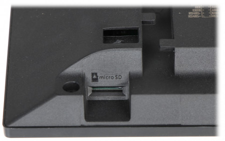 Monitor videointerfon IP HikVision DS-KH8520-WTE1, ecran Touch 10 inch, Wi-Fi, rezolutie 1024x600, 8 intrari alarma, slot card SD, alimentare PoE/12V, design slim, compatibil Hik-Connect, sistem operare Linux - Img 4