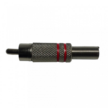 Mufa RCA tata metal rosie MK035-RCATR