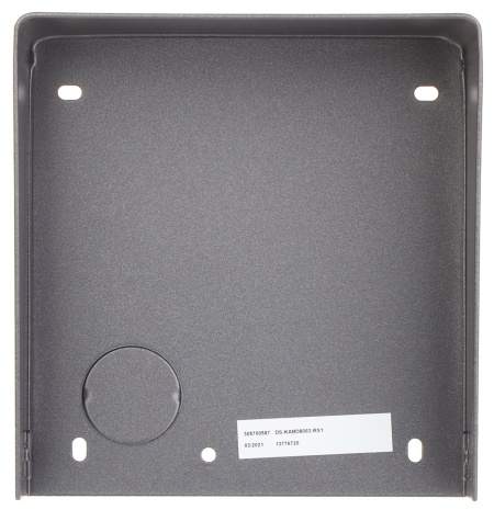 Protectie ploaie HikVision pentru 1 modul DS-KABD8003-RS1/S, material otel inoxidabil, montaj aparent, compatibil cu post exterior modular DS-KD8003-IME1/IME2, design ergonomic, accesoriu interfonie profesionala - Img 6