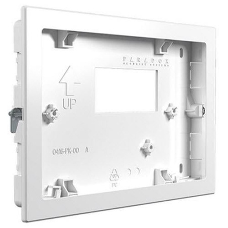 Rama Incastrata (Suport Montaj Ingropat) Paradox TM70WB Flush Mount Bracket pentru Tastatura Paradox TM70 Touch Keypad, Montaj in Perete, Design Discret, Compatibil Sistemele de Alarma Paradox - Img 2