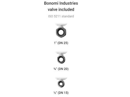 Robinet inteligent AJAX WaterStop 3/4" (DN20), wireless, detector scurgeri pentru sistem alarma, tehnologie Jeweller, protectie casa si spatii, baterie preinstalata, compatibil cu hub Ajax, instalare usoara - Img 4